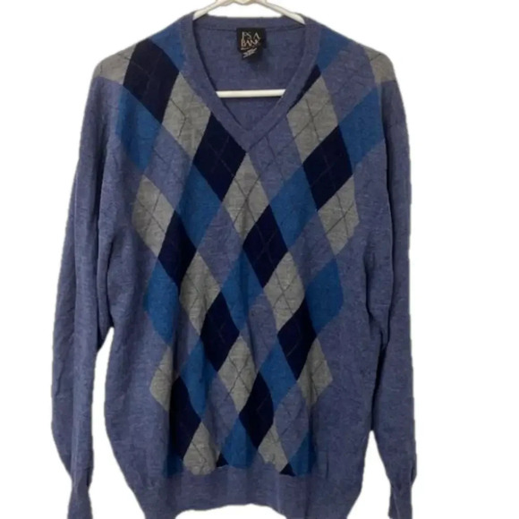 Jos A Bank Sweater Signature Collection 100% Merino Wool Men’s XXL - Picture 1 of 7